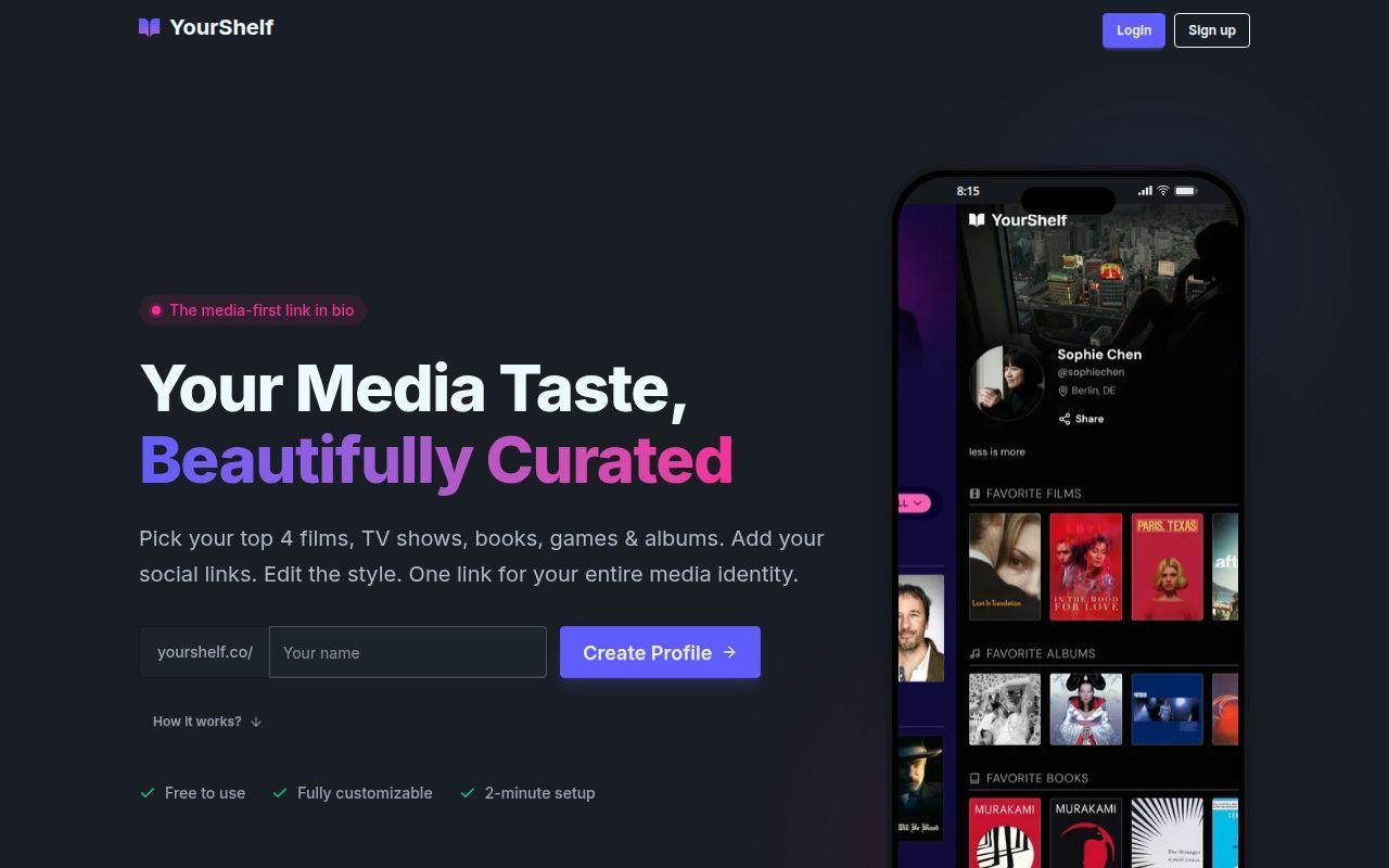 YourShelf screenshot